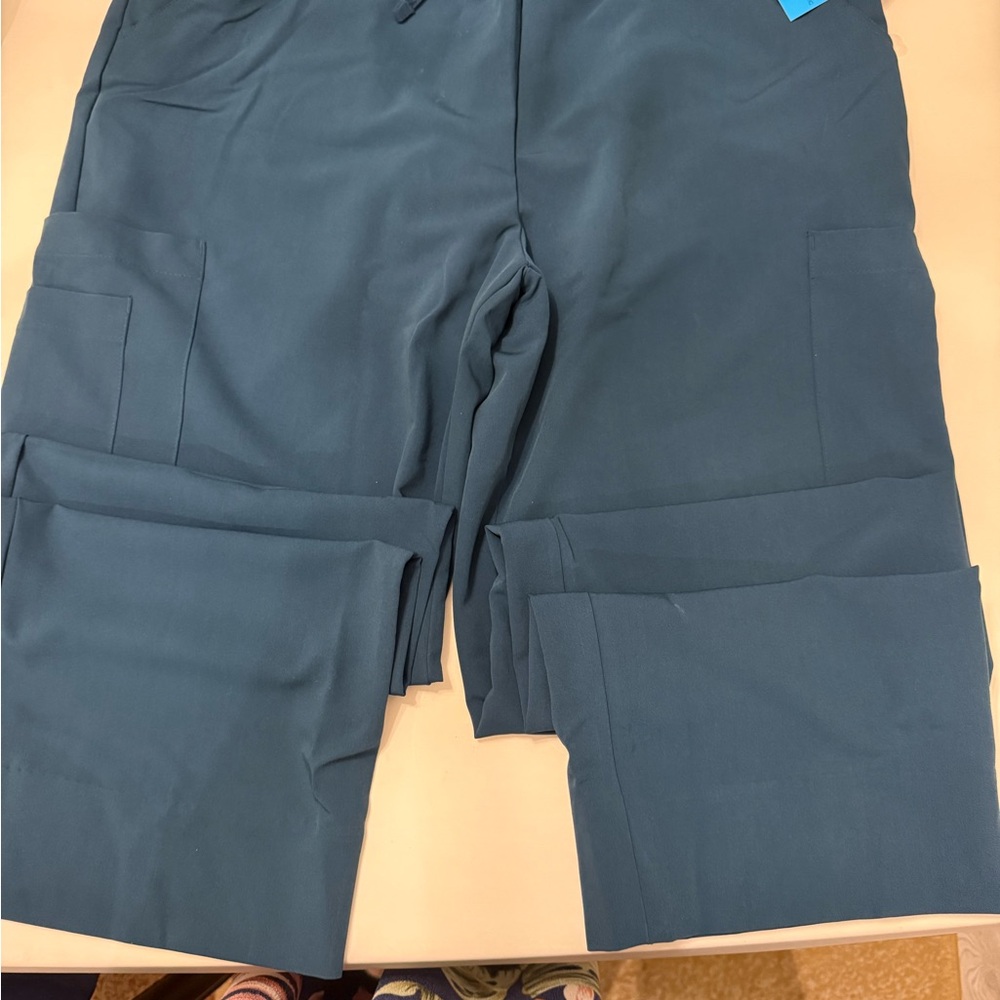 CYS-Excel Blue / Gray Scrubs Suits/ Jumpsuit with Sleek Design